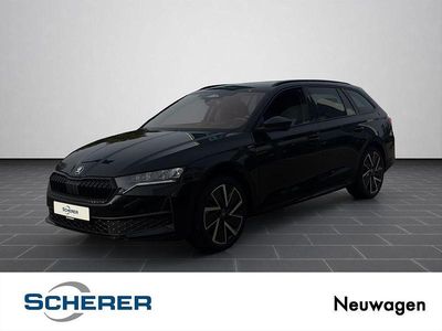 Schwarz Neu 2025 Skoda Octavia SportLine Kombi | 40.650 € (Fairer Preis)