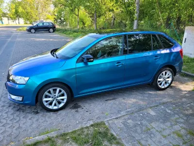 Brugt Skoda Rapid Joy 90 HK (66 kW) 2017 Rød Hatchback