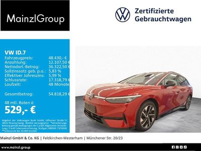 Gebraucht VW ID.7 Pro 210 kW (286 PS) 2024 Rot Kombi