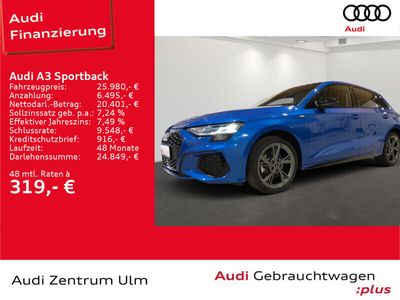gebraucht Audi A3 Sportback e-tron Sportback S line 40 TFSI