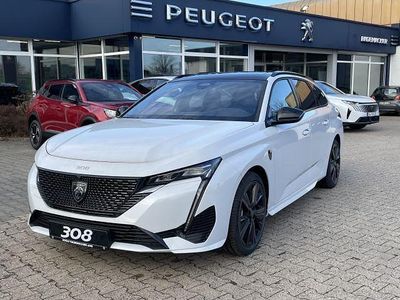 Neu Peugeot 308 SW GT 131 PS (96 kW) 2025 Okenit weiß metallic Kombi