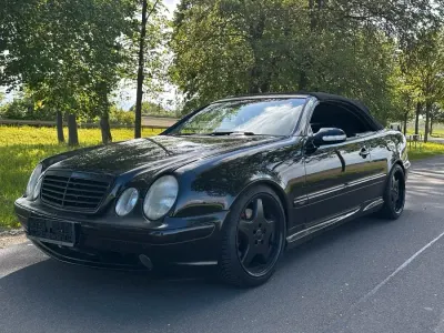 Occasion Mercedes CLK320 Avantgarde 218 ch (160 kW) 2000 Noir Cabriolet
