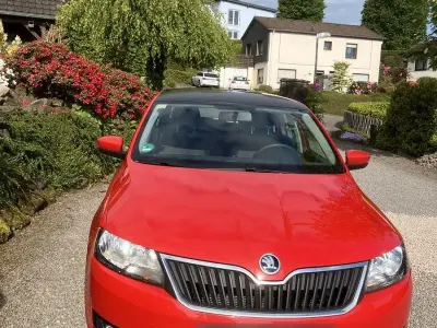 Gebraucht Skoda Rapid Cool Edition 95 PS (69 kW) 2017 Rot Kleinwagen