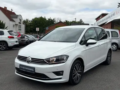 Gebraucht VW Golf Sportsvan Allstar 110 PS (80 kW) 2016 Weiß Van / Kleinbus
