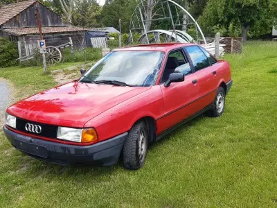 Gebraucht Audi 80 90 PS (66 kW) 1990 Rot Limousine