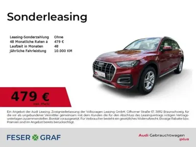 Gebraucht Audi Q5 Advanced Plus 204 PS (150 kW) 2022 Matadorrot metallic SUV