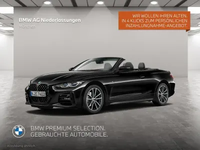 Gebraucht BMW 430 Cabriolet Performance 245 PS (180 kW) 2022 Schwarz Cabrio
