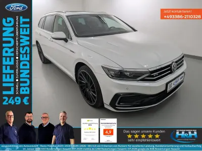 Gebraucht VW Passat GTE 218 PS (160 kW) 2020 Oryxwhite perlmutteffekt Kombi