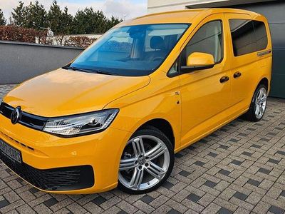 Occasion VW Caddy R-line 122 ch (89 kW) 2021 Jaune Monospace