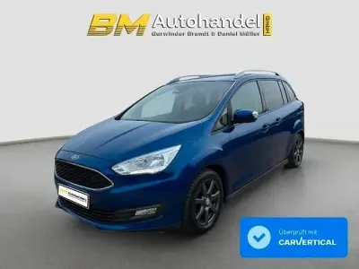 Gebraucht Ford Grand C-Max 125 PS (91 kW) 2017 Blau Van / Kleinbus