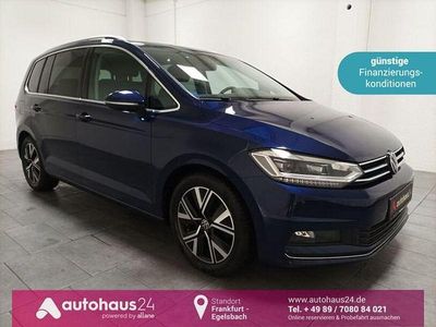 Occasion VW Touran Highline 150 PK (110 kW) 2022 Blauw MPV