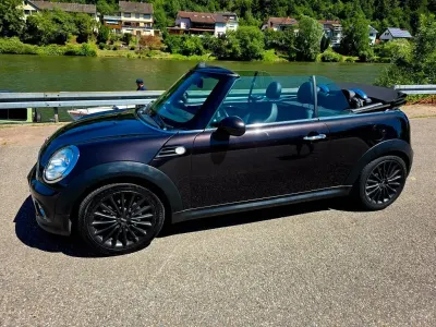 Gebraucht Mini Cooper D Cabriolet 111 PS (81 kW) 2014 Violett Cabrio