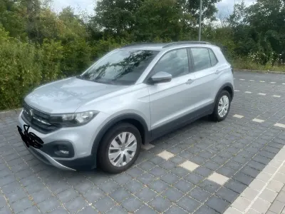 Gebraucht VW T-Cross 95 PS (69 kW) 2022 Silber SUV