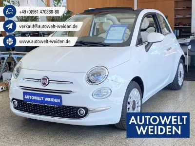 Gebraucht Fiat 500 Lounge 105 PS (77 kW) 2015 Weiß Cabrio