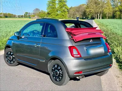 Begagnad Fiat 500C 69 HK (50 kW) 2019 Grå Cab