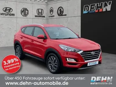 Używany Hyundai Tucson Advantage 177 KM (130 kW) 2020 Czerwony SUV