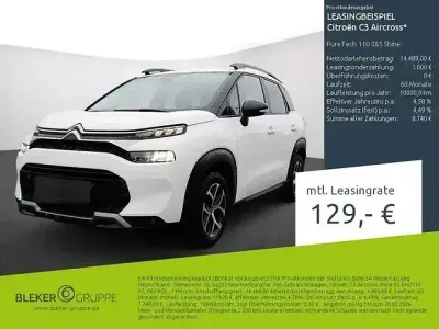 Usata Citroën C3 Aircross Shine 110 CV (80 kW) 2024 Bianco SUV