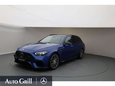 Gebraucht Mercedes C63 AMG AMG 476 PS (350 kW) 2024 Metalliclack spektralblau Kombi