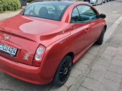 Gebraucht Nissan Micra 90 PS (66 kW) 2006 Rot Cabrio