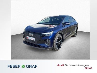 Gebraucht Audi Q4 Sportback e-tron Advanced Plus 210 kW (286 PS) 2025 Navarrablau metallic SUV