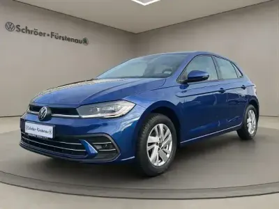 Usata VW Polo Style 95 CV (69 kW) 2022 Blu Utilitaria