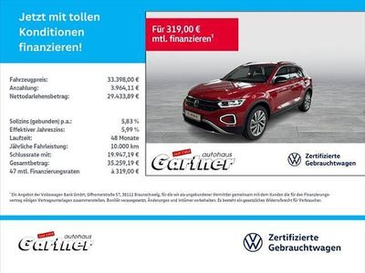 Gebraucht VW T-Roc Goal 150 PS (110 kW) 2024 Rot SUV