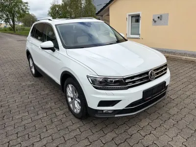 Gebraucht VW Tiguan Highline 150 PS (110 kW) 2017 Weiß SUV