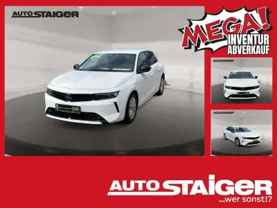 Gebraucht Opel Astra Edition 110 PS (80 kW) 2022 Jade weiss/arktis weiss Limousine