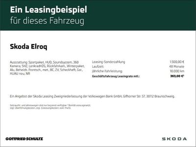 Nuova Skoda Elroq SportLine 210 kW (286 CV) 2026 Grigio SUV