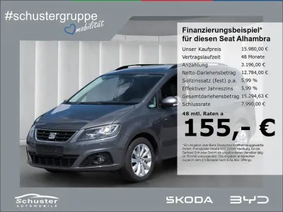 Gebraucht Seat Alhambra Style 220 PS (161 kW) 2015 Indiumgrau metallic Van / Kleinbus