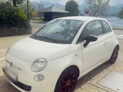 Gebraucht Fiat 500 Pop 69 PS (50 kW) 2008 Weiß Kleinwagen