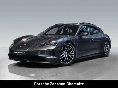 Grau Gebraucht 2024 Porsche Taycan Sport Turismo Kombi | 102.890 € (Etwas zu teuer)