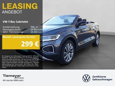 Gebraucht VW T-Roc Goal 150 PS (110 kW) 2025 Grau SUV