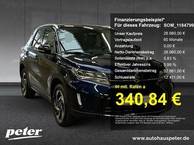 Gebraucht Suzuki Vitara Comfort 102 PS (75 kW) 2025 Sphere blue/ cosmic black pearl SUV