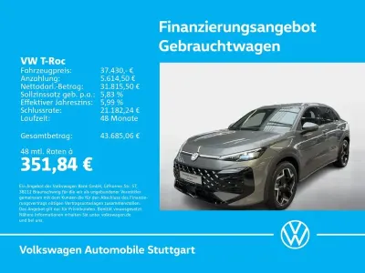 Käytetty VW T-Roc R-line 150 HP (110 kW) 2026 Harmaa Katumaasturi