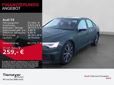 Gebraucht Audi S6 Sport 344 PS (253 kW) 2024 Goodwoodgrün perleffekt Limousine