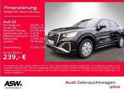 Gebraucht Audi Q2 S-Line 150 PS (110 kW) 2025 Schwarz (mythosschwarz metallic) SUV