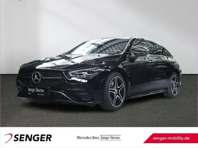 Gebraucht Mercedes CLA200 Shooting Brake AMG 163 PS (119 kW) 2025 Unilack nachtschwarz Kombi