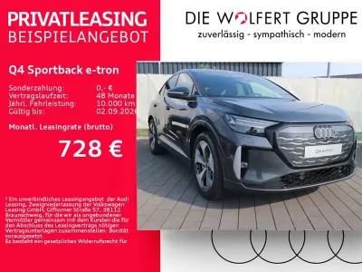 Neu Audi Q4 e-tron S-Line 219 kW (299 PS) 2026 Tamboragrau metallic SUV