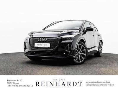 Mythosschwarz metallic Gebraucht 2022 Audi Q4 Sportback e-tron S-Line SUV | 30.770 € (Guter Preis)