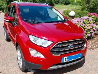Gebraucht Ford Ecosport Titanium 125 PS (91 kW) 2020 Rot SUV