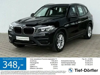 Gebraucht BMW X3 Sport Line 190 PS (139 kW) 2021 Schwarz uni SUV