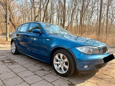 Gebraucht BMW 116 115 PS (84 kW) 2007 Blau Kleinwagen