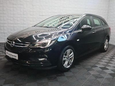 Gebraucht Opel Astra Edition 101 PS (74 kW) 2018 Schwarz Kombi