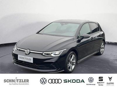 Gebraucht VW Golf VIII R-line 131 PS (96 kW) 2022 Schwarz Limousine