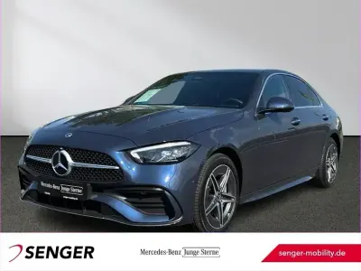 Gebraucht Mercedes C300e AMG 313 PS (230 kW) 2025 Lack sodalithblau Limousine