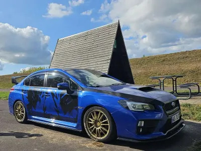 Occasion Subaru WRX STI Sport 300 ch (220 kW) 2014 Bleue Berline