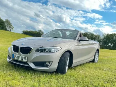 Używany BMW 220 Advantage 184 KM (135 kW) 2016 Srebrny Kabriolet