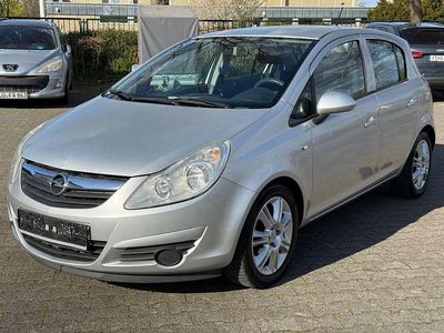 Gebraucht Opel Corsa Edition 80 PS (58 kW) 2008 Silber Kleinwagen