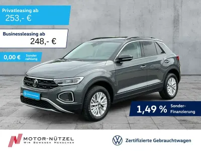 Gebraucht VW T-Roc Life 116 PS (85 kW) 2025 Indiumgrau metallic SUV